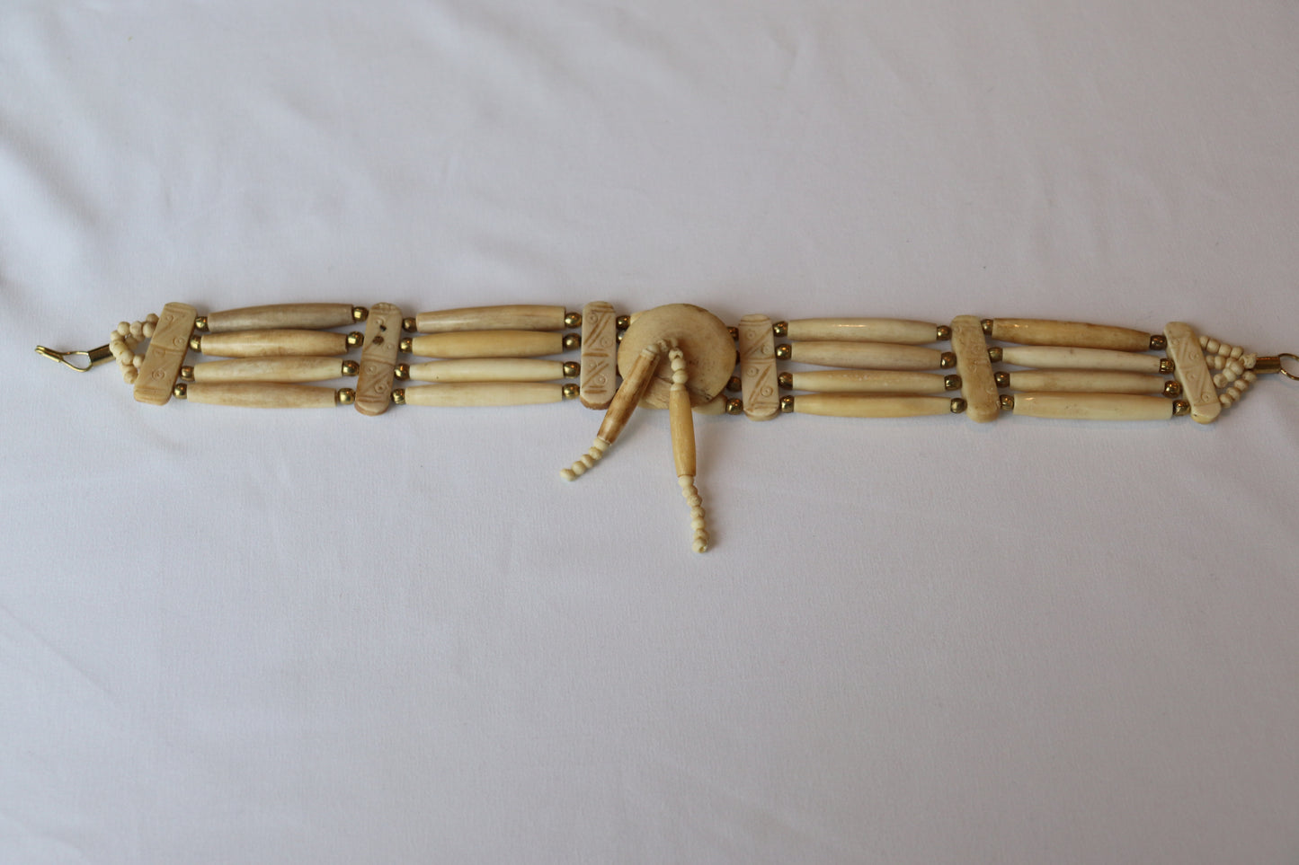 East Indian Choker Necklace Off-White - ImpactExpansion Jewels