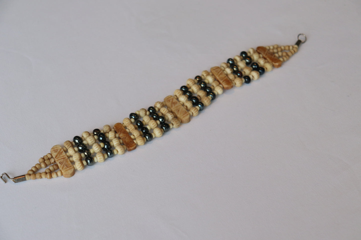 East Indian Choker Necklace Earthy beads - ImpactExpansion Jewels